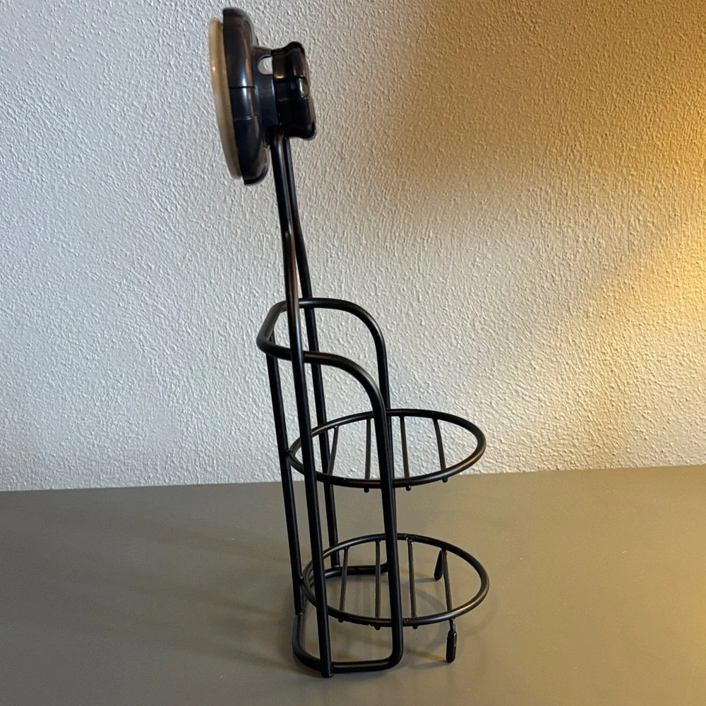2 Tier Suction Cup Soap Bar/Shampoo Bar Holder